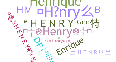 Smeknamn - Henry