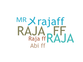 Smeknamn - RajaFf