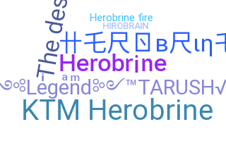 Smeknamn - Herobrine