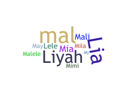 Smeknamn - Maliyah