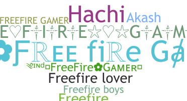 Smeknamn - Freefiregamer