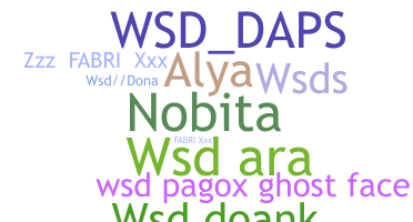 Smeknamn - WSD