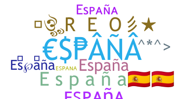 Smeknamn - Espana