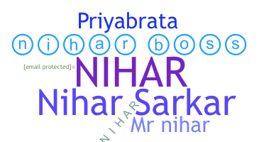 Smeknamn - Nihar