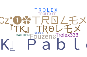 Smeknamn - Trolex