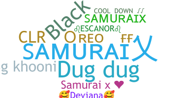 Smeknamn - SamuraiX