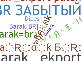 Smeknamn - Barak