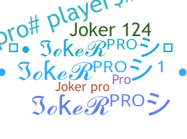 Smeknamn - JokerPro