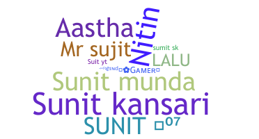 Smeknamn - Sunit