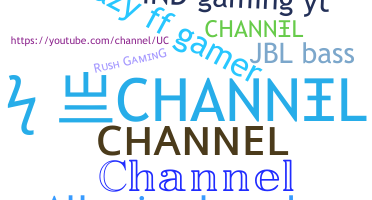 Smeknamn - Channel