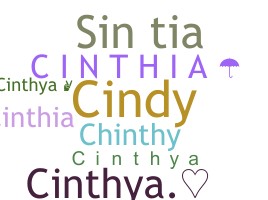 Smeknamn - Cinthya