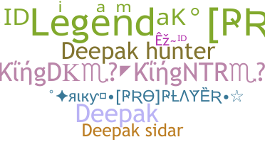 Smeknamn - Deepaksidar