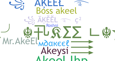 Smeknamn - Akeel