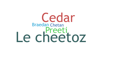 Smeknamn - Cheeto