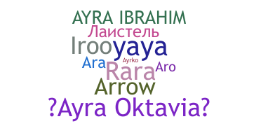 Smeknamn - Ayra