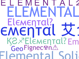 Smeknamn - Elemental