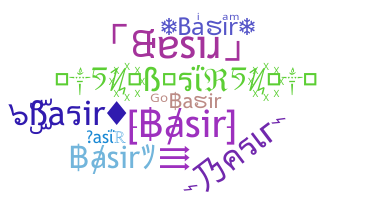 Smeknamn - Basir