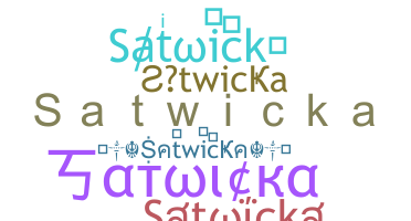 Smeknamn - Satwicka
