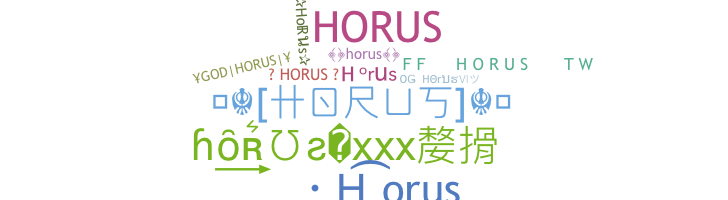 Smeknamn - Horus