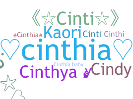 Smeknamn - cinthia