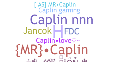 Smeknamn - Caplin