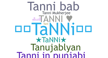 Smeknamn - Tanni