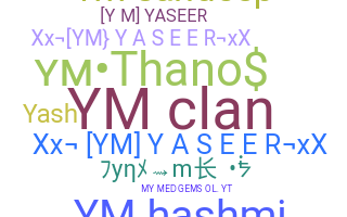 Smeknamn - YM