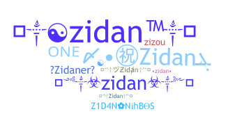 Smeknamn - Zidan