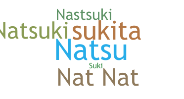 Smeknamn - natsuki