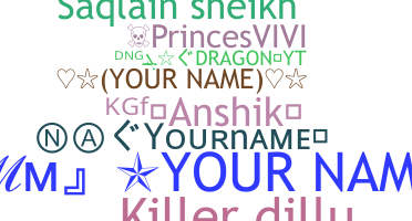 Smeknamn - Yourname