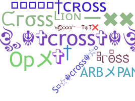 Smeknamn - Cross