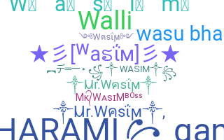 Smeknamn - Wasim