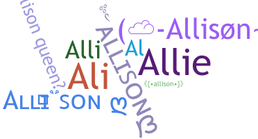 Smeknamn - Allison