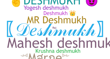 Smeknamn - Deshmukh
