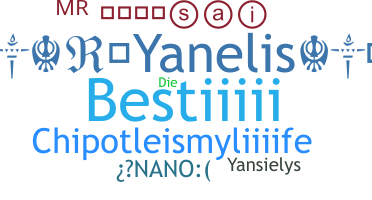 Smeknamn - Yanelis