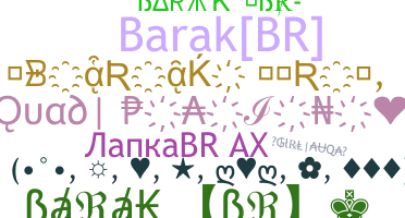 Smeknamn - BarakBR