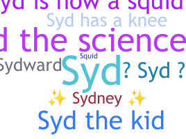 Smeknamn - Sydney