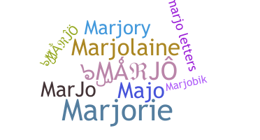 Smeknamn - Marjo