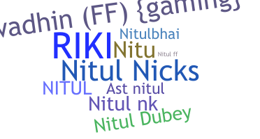 Smeknamn - Nitul