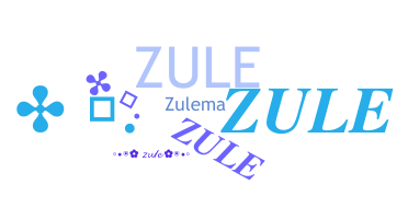 Smeknamn - Zulema
