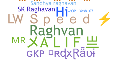 Smeknamn - Raghavan