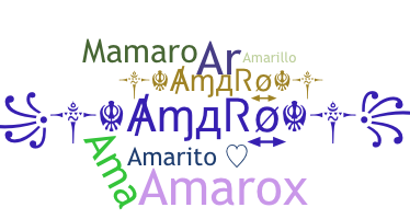 Smeknamn - Amaro