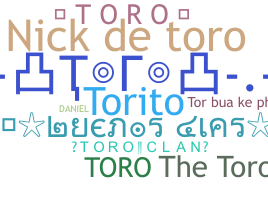 Smeknamn - Toro