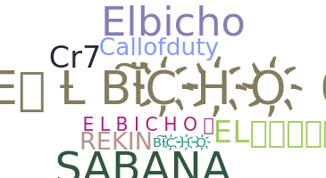 Smeknamn - elbicho