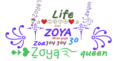 Smeknamn - Zoya