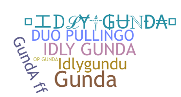 Smeknamn - IdlyGunda