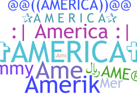 Smeknamn - America