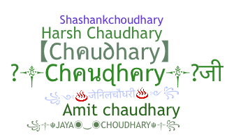 Smeknamn - Chaudhary