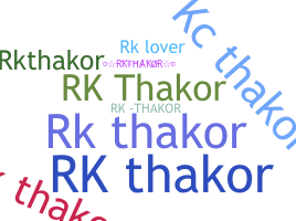 Smeknamn - RkThakor