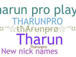 Smeknamn - THARUNpro